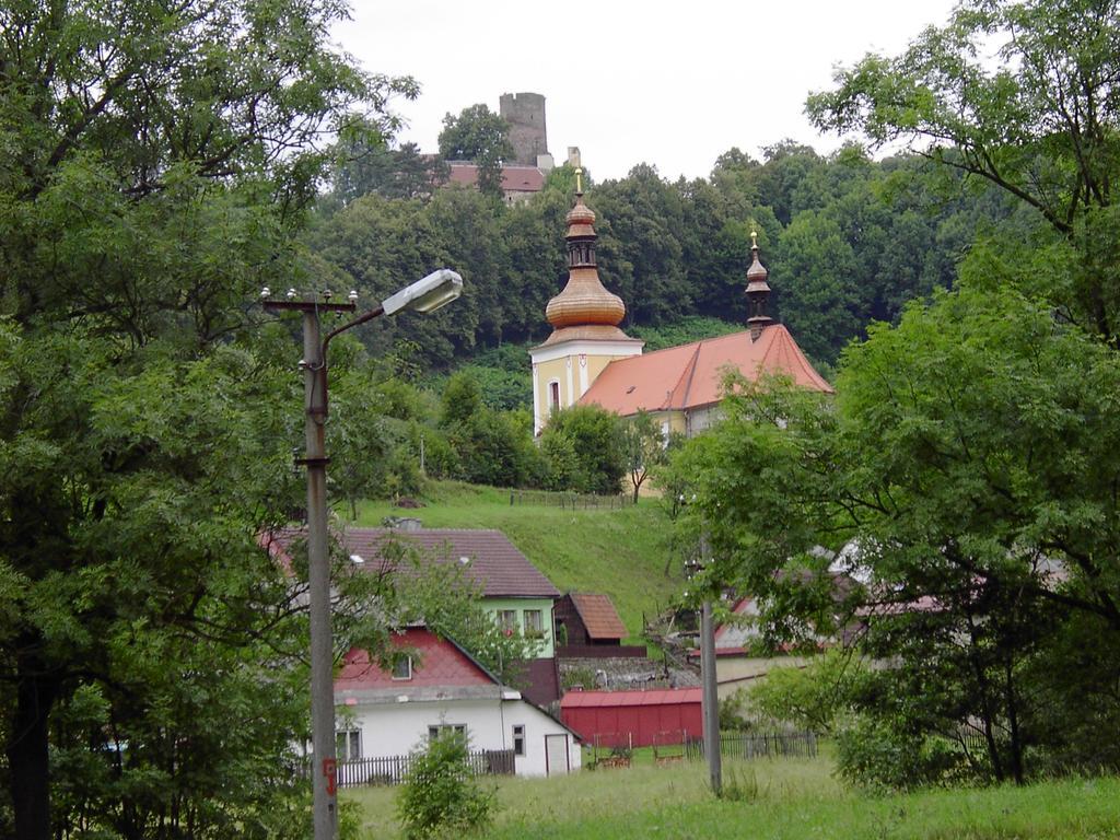 Rodinné ubytování na Habeši Crhov Exterior foto